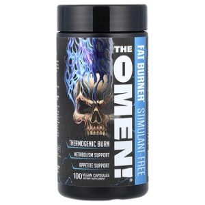 JNX Sports Omen ללא ממריצים - שורף שומן טבעוני 100 כמוסות