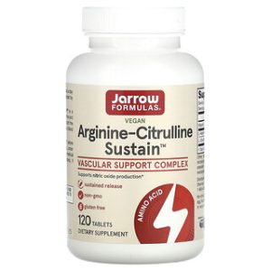 Jarrow Arginine-Citrulline Sustain - 120 טבליות - תוסף תזונה