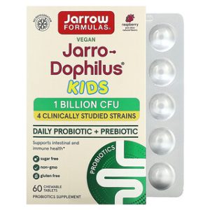 Jarrow Formulas - פרוביוטיקה טבעונית לילדים בטעם פטל