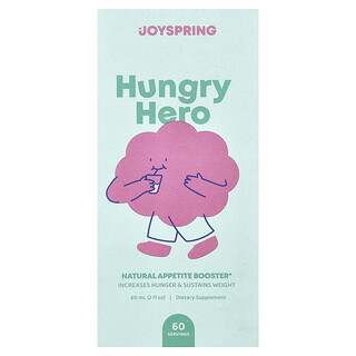 JoySpring Hungry Hero - מגביר תיאבון טבעי - 60 מ"ל