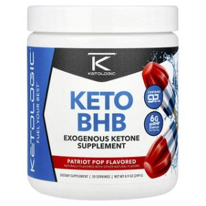 KetoLogic Keto BHB - פטריוט פופ - 249 גרם - טעם מעולה