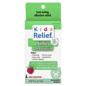 Kids Relief Sinus Oral Liquid- לילדים- בטעם פטל