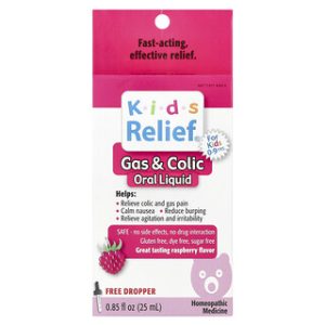 Kids Relief - טיפות לגזים וקוליק לילדים - פטל