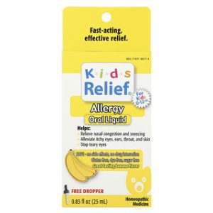 Kids Relief® - נוזל לאלרגיה לילדים בטעם בננה