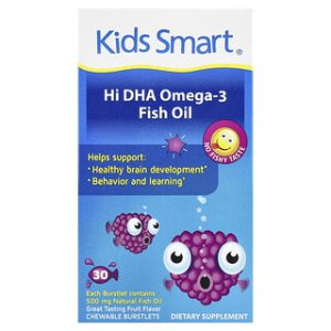 Kids Smart® Hi DHA - אומגה 3 לילדים - טעם פירות