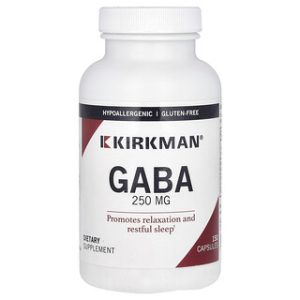 Kirkman Labs GABA 250 מ"ג - 150 כמוסות - תוסף תזונה