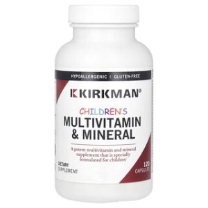 Kirkman Labs - מולטי ויטמין לילדים 120 כמוסות