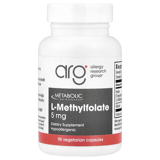 L-Methylfolate 5mg - כמוסות צמחוניות - Metabolic Maintenance