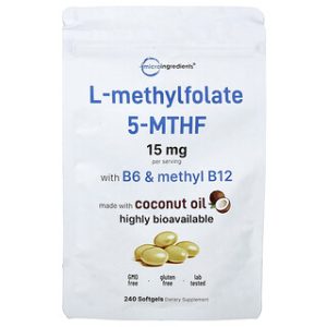 L-Methylfolate Micro Ingredients - 240 כמוסות רכות