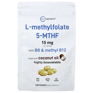 L-Methylfolate Micro Ingredients - 240 כמוסות רכות