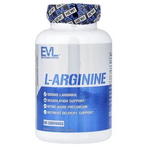 L-ארגינין 1 גרם - 90 טבליות EVLution Nutrition