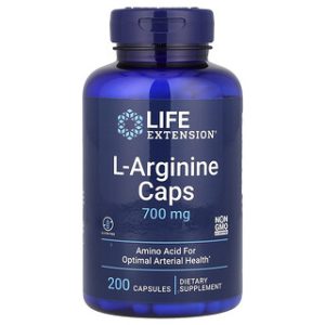 L-ארגינין Life Extension 700 מ"ג - 200 כמוסות