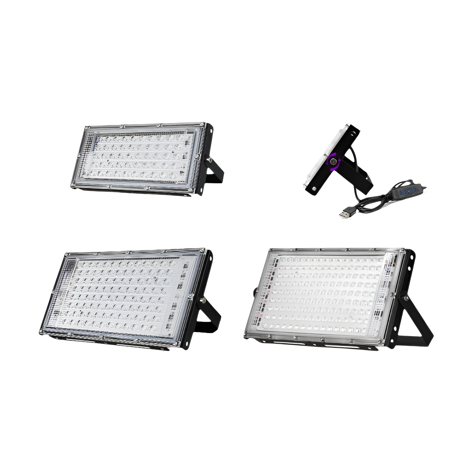 LED UV Floodlight USB , תאורת מסיבות דיסקו עמידה למים