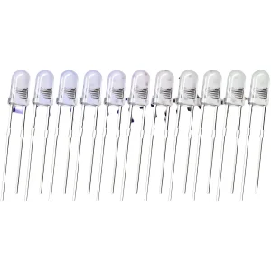 LED דיודות 3mm צבעוניות-1000 יח'-קיט נורות אלקטרוניקה