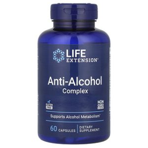Life Extension - Anti-Alcohol Complex - 60 כמוסות