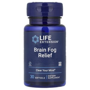 Life Extension Brain Fog Relief - הקלה על ערפל מוחי 30 כמוסות