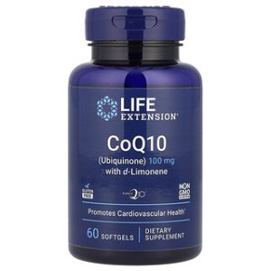 Life Extension CoQ10 100 מ"ג - תוסף לבריאות הלב