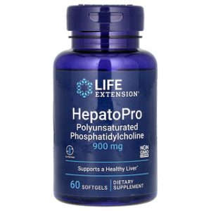Life Extension HepatoPro 900 מ"ג - 60 כמוסות רכות לתמיכה בכבד
