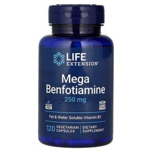 Life Extension Mega Benfotiamine 250 מ"ג - 120 כמוסות