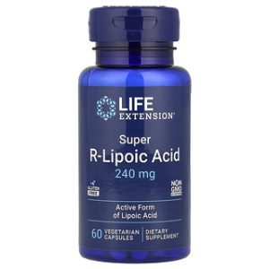 Life Extension Super R-Lipoic Acid - 60 כמוסות צמחוניות