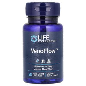 Life Extension VenoFlow - כמוסות צמחיות לזרימת דם בריאה