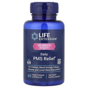 Life Extension - הקלה יומית ל-PMS לנשים - 60 כמוסות