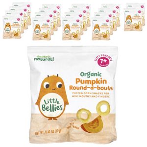 Little Bellies דלעת אורגנית - חטיפים עגולים 7+ חודשים