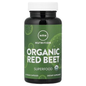 MRM Nutrition סלק אורגני - 60 כמוסות טבעוניות