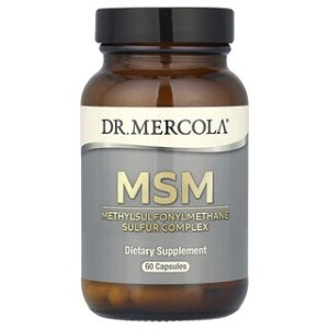MSM Dr. Mercola - תוסף גופרית אורגנית 60 כמוסות