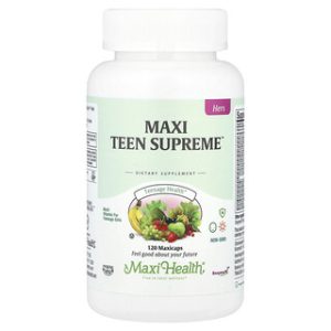 Maxi Teen Supreme - תוסף תזונה לנערות - 120 כמוסות