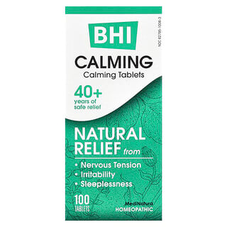 MediNatura BHI Calming - כדורי הרגעה טבעיים 100 יח'