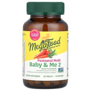 MegaFood Baby & Me 2 - ויטמינים לנשים אחרי לידה