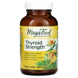 MegaFood Thyroid Strength - תומך בבלוטת התריס - 90 טבליות