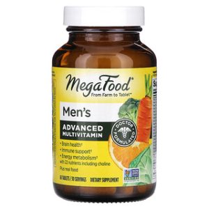 MegaFood - מולטי ויטמין לגבר - 60 טבליות