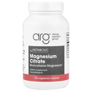 Metabolic Maintenance מגנזיום ציטראט - 120 כמוסות