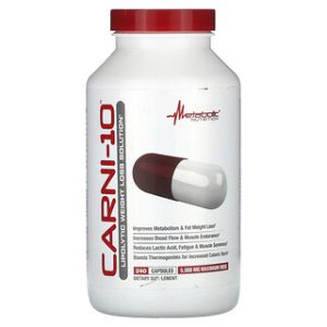 Metabolic Nutrition Carni-10 - 240 כמוסות L-Carnitine