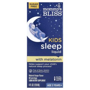 Mommys Bliss, טיפות שינה לילדים, מלטונין-ענבים