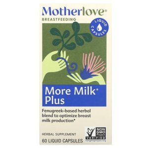 Motherlove More Milk Plus - 60 כמוסות להגברת חלב