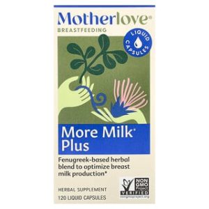 Motherlove More Milk Plus - כמוסות להגברת חלב