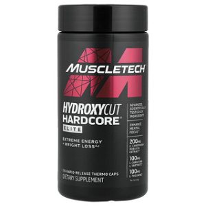 MuscleTech Hardcore Elite - תרמו קפסולות לשריפת שומן