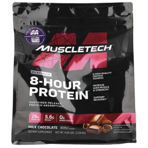 MuscleTech Platinum 8-Hour Protein - חלבון מי גבינה - 2 ק"ג