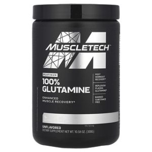 MuscleTech גלוטמין 100% טהור - 300 גרם ללא טעם