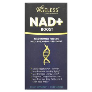 NAD+ Boost Ageless - תוסף תזונה לשיפור אנרגיה ותפקוד