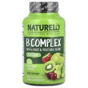 NATURELO B Complex - ויטמין B מובחר ותערובת ירקות