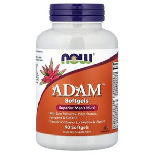 NOW Foods ADAM - מולטי ויטמין לגבר 90 כמוסות
