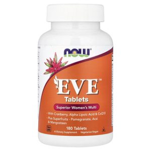 NOW Foods EVE מולטי ויטמין לנשים - 180 טבליות