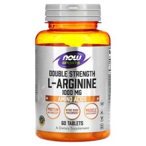 NOW Foods L-Arginine 1000 מ"ג - 60 טבליות
