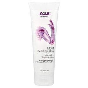 NOW Foods MSM קרם ליפוזומי לעור בריא - 237 מ"ל