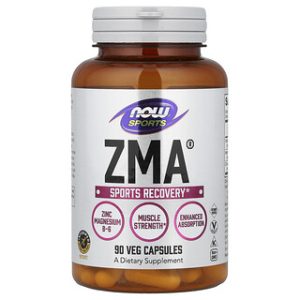 NOW Foods ZMA - תוסף תזונה לשינה וספורט