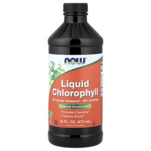 NOW Foods כלורופיל נוזלי בטעם מנטה - 473 מ"ל